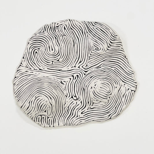 Rootscape wallsculpture white