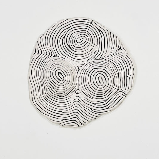 Rootscape wallsculpture white