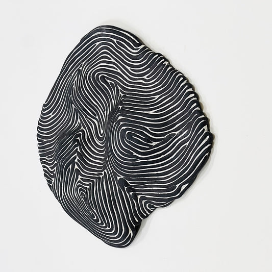 Rootscape wallsculpture black