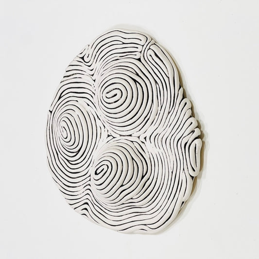 Rootscape wallsculpture white