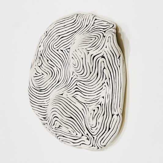 Rootscape wallsculpture white