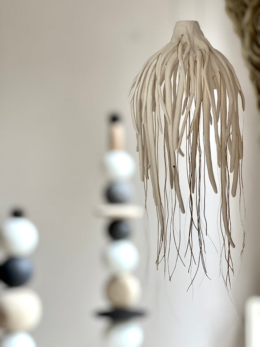 Precious Roots hanging sculpture