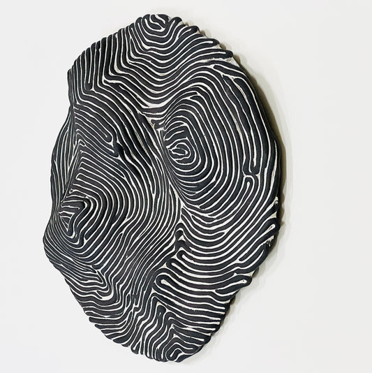 Rootscape wallsculpture black - SOLD