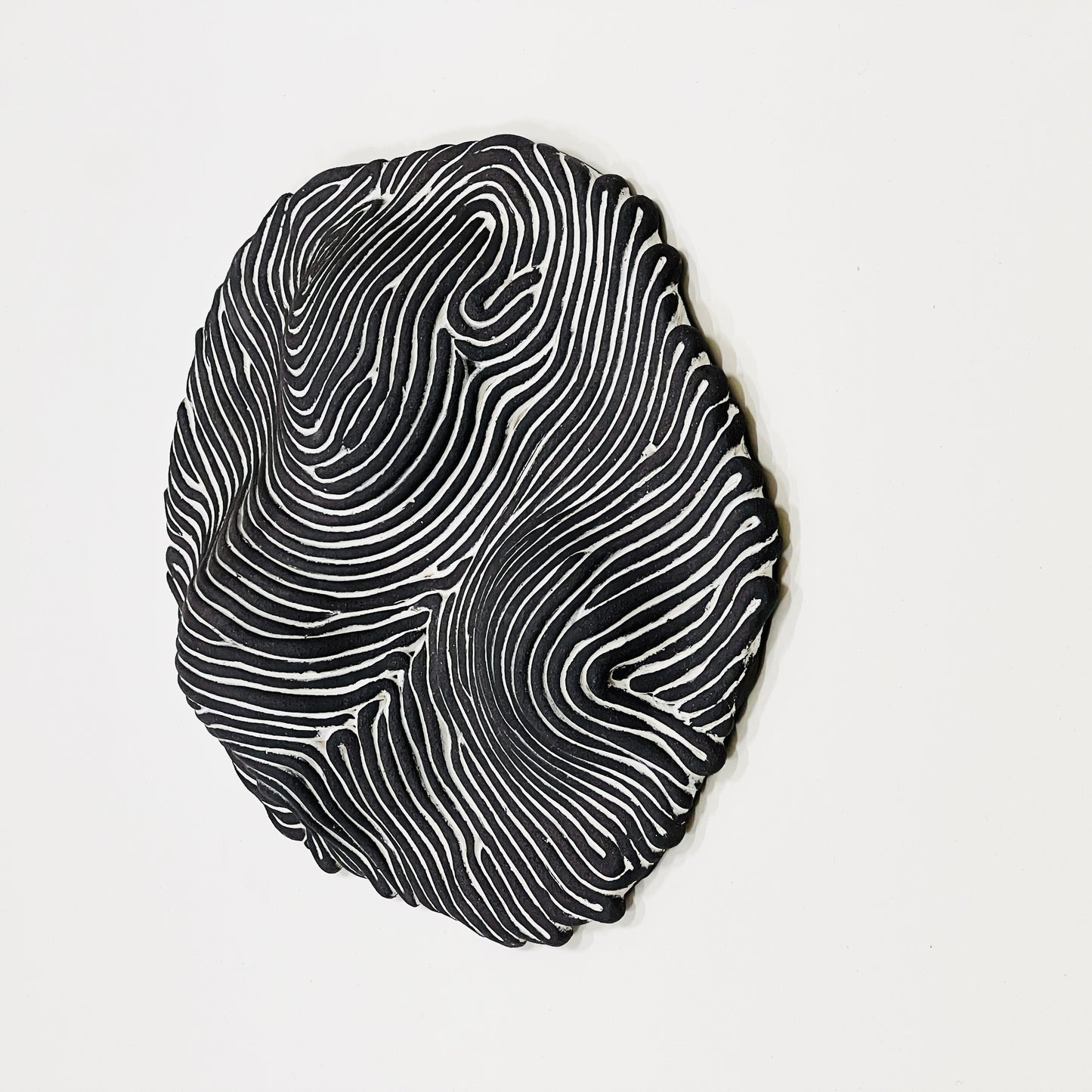 Rootscape wallsculpture black
