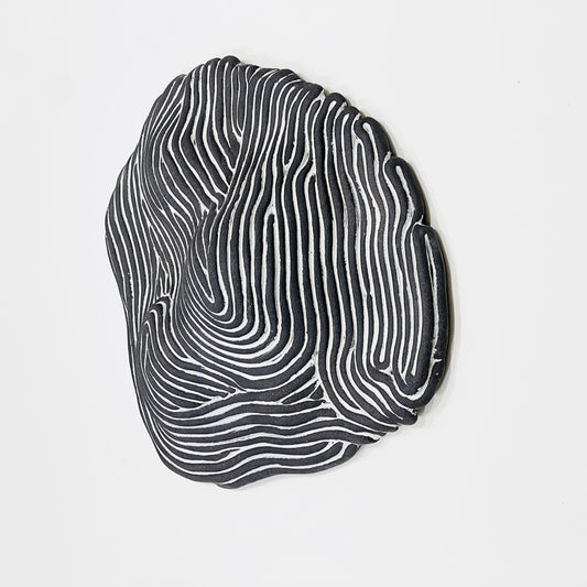 Rootscape wallsculpture black