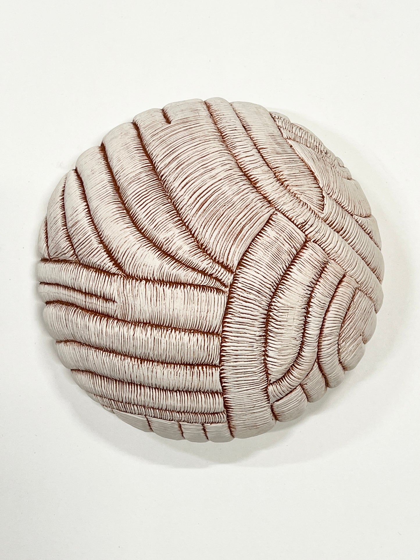Rooted white half sphere