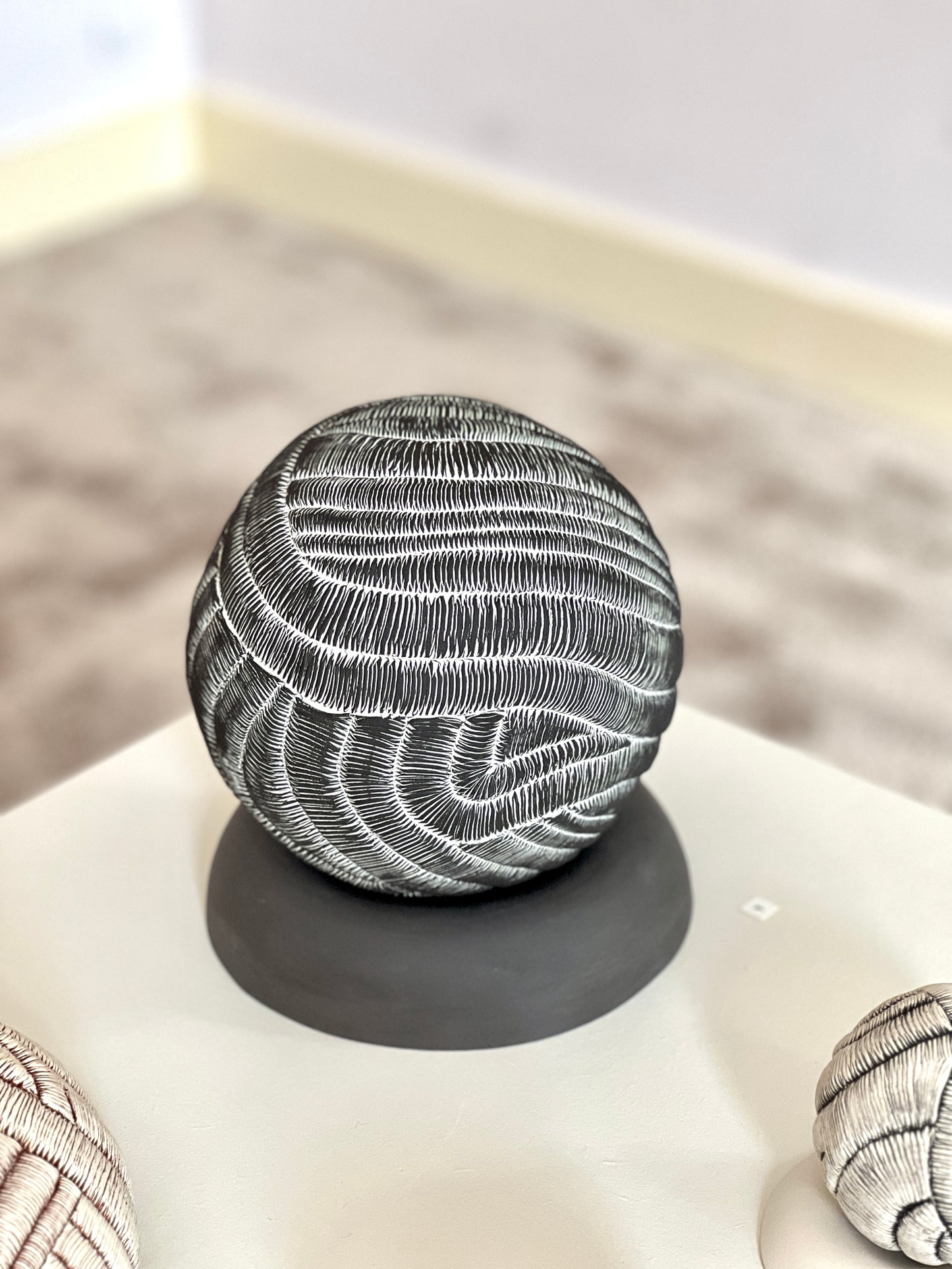 Rooted black sphere - SOLD