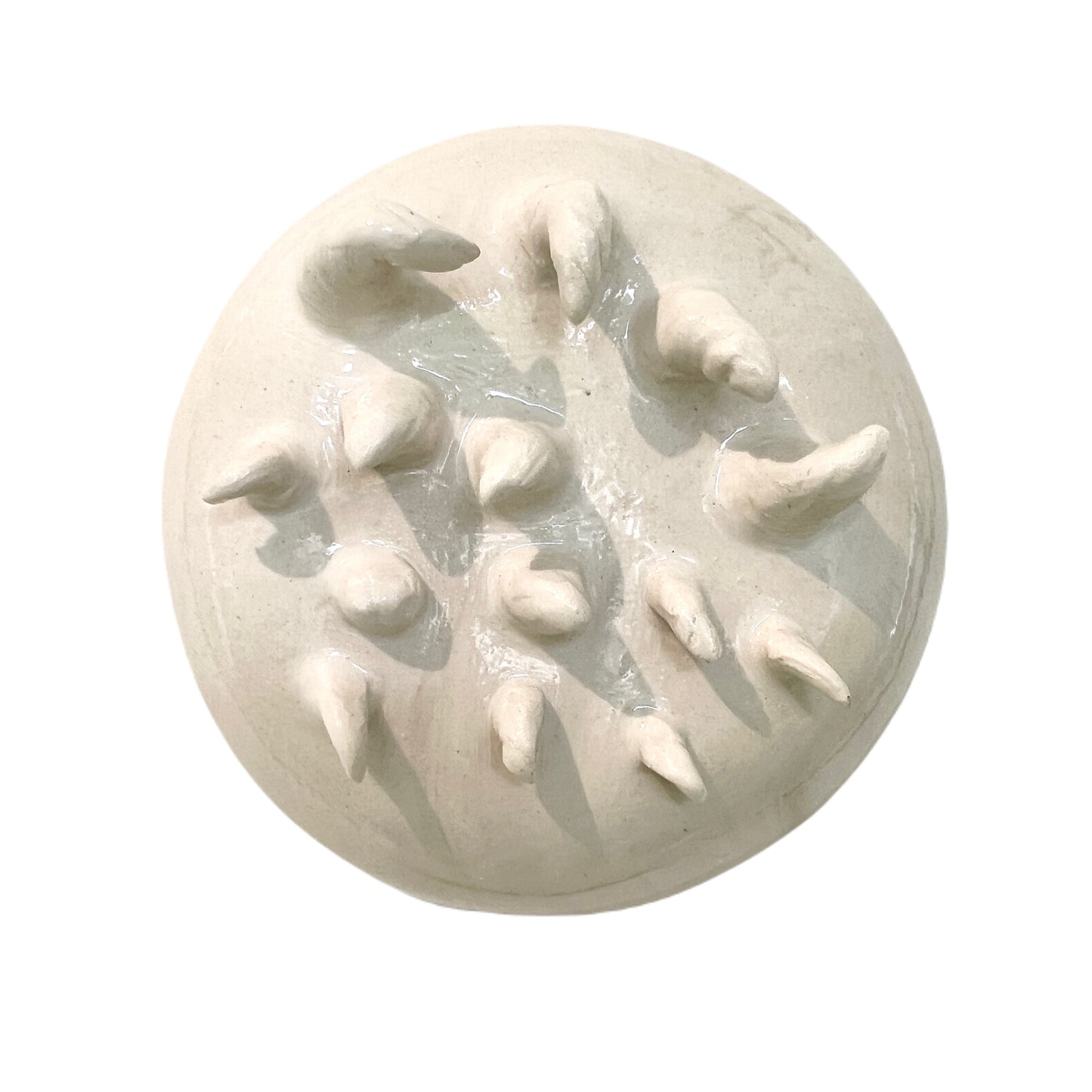 Rootweb wall sculptures white