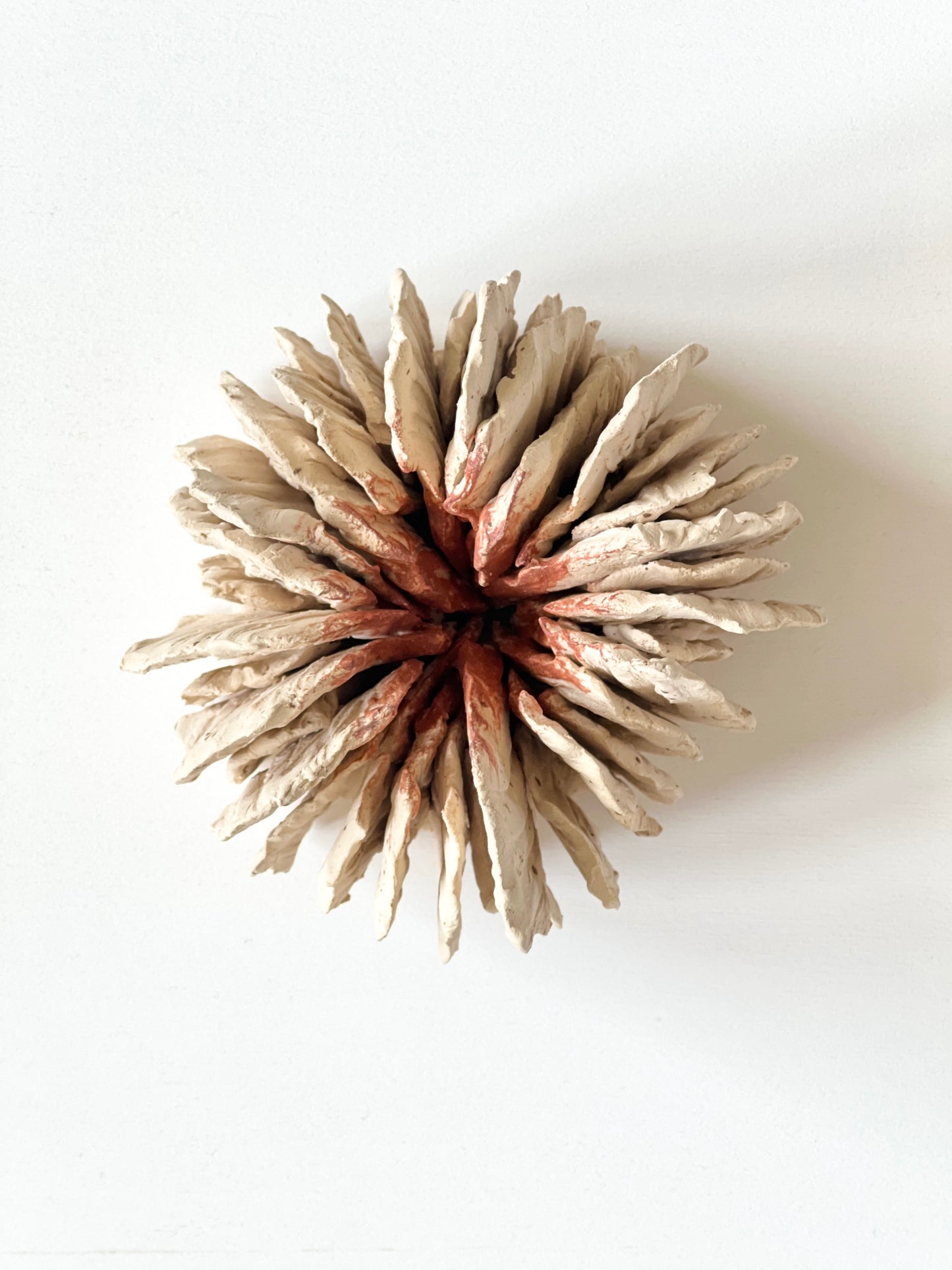 TREEHEART natural ceramic forest wallsculptures small