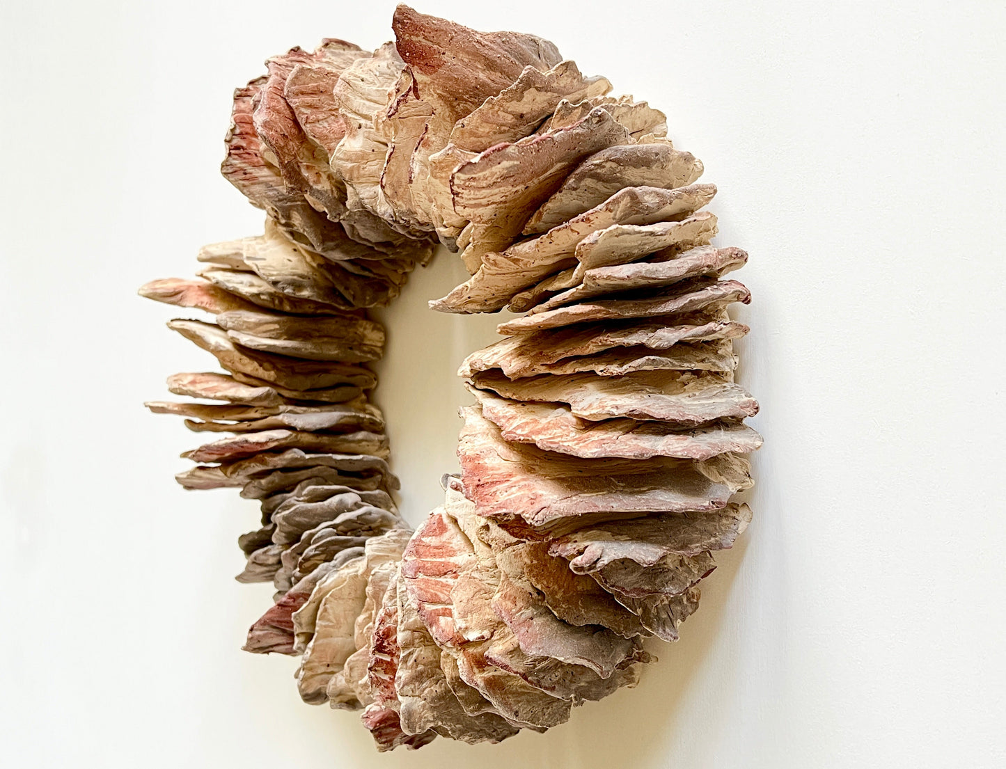 TREEHEART natural ceramic forest wallsculptures -SOLD-