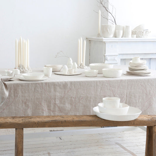 Serving bowl L Roots white