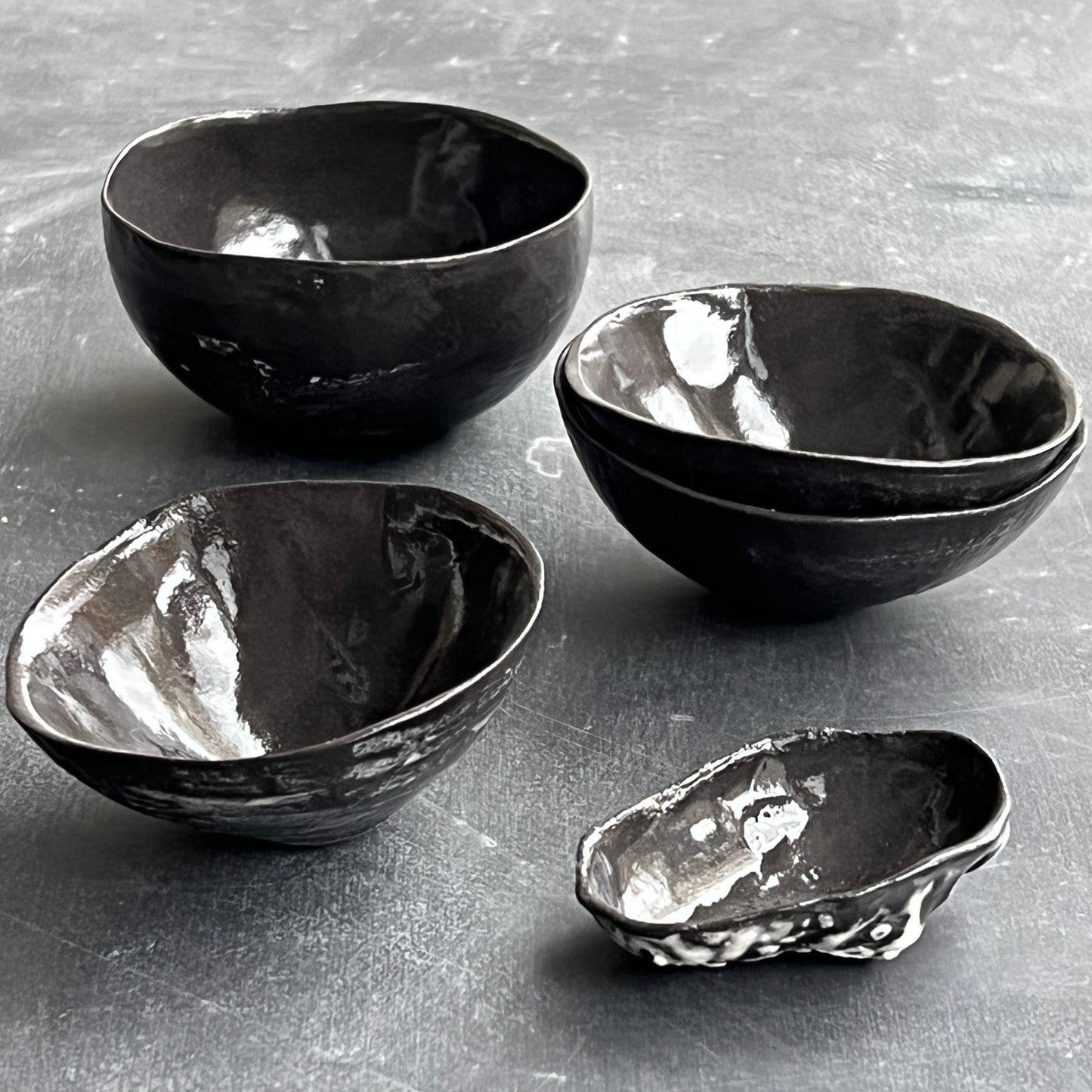 Bowl Calabash black mini