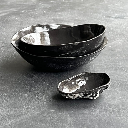 Bowl Calabash black smalll