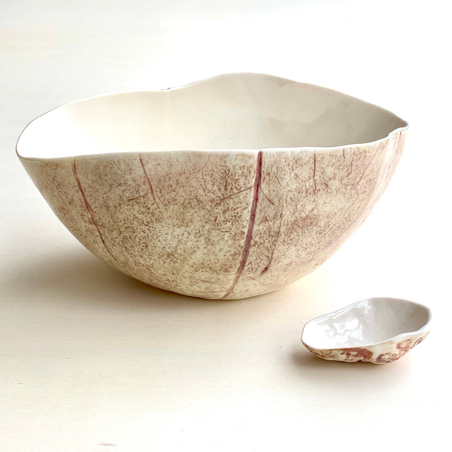 Bowl Calabash white XL