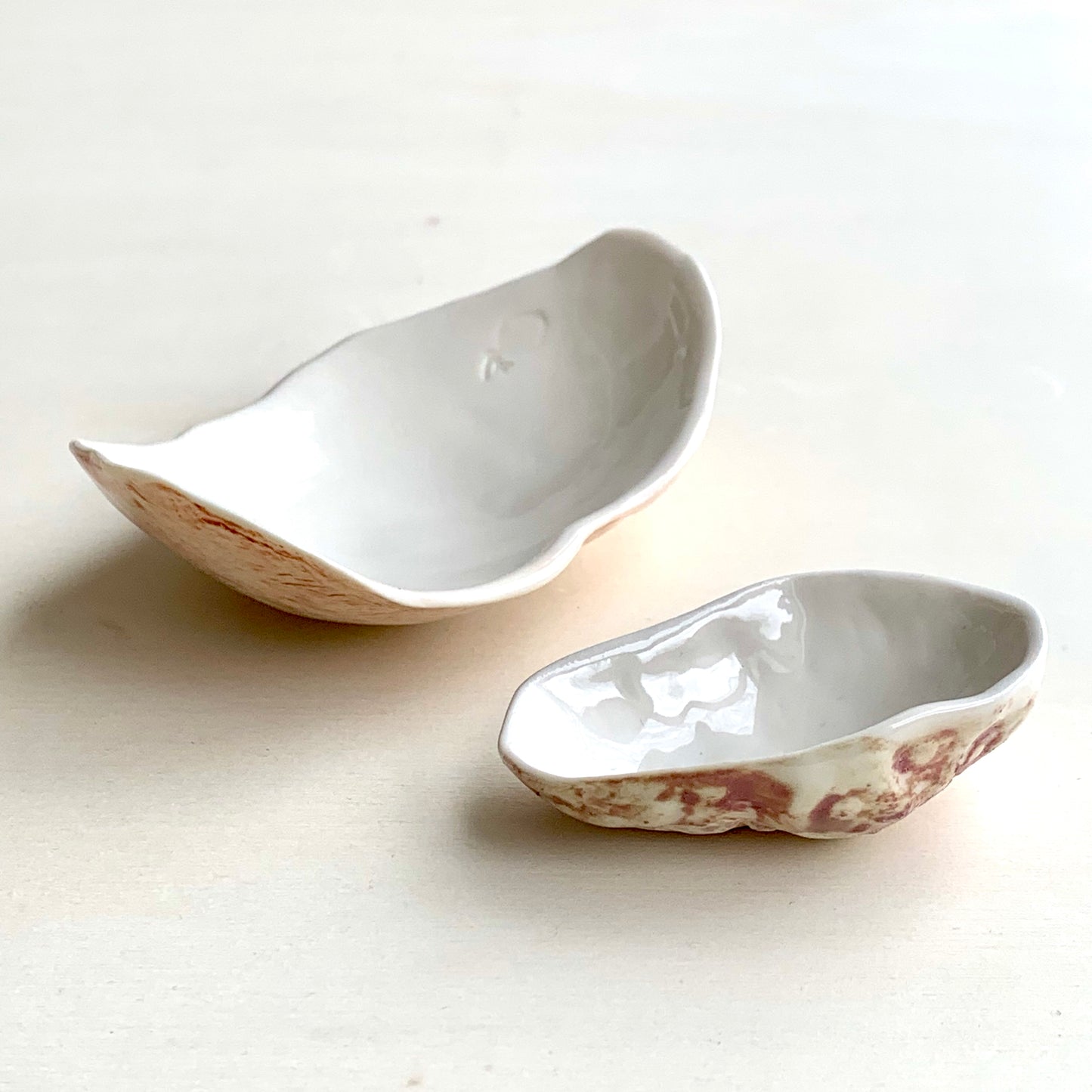 Set of bowls Fragments of the Amazon white