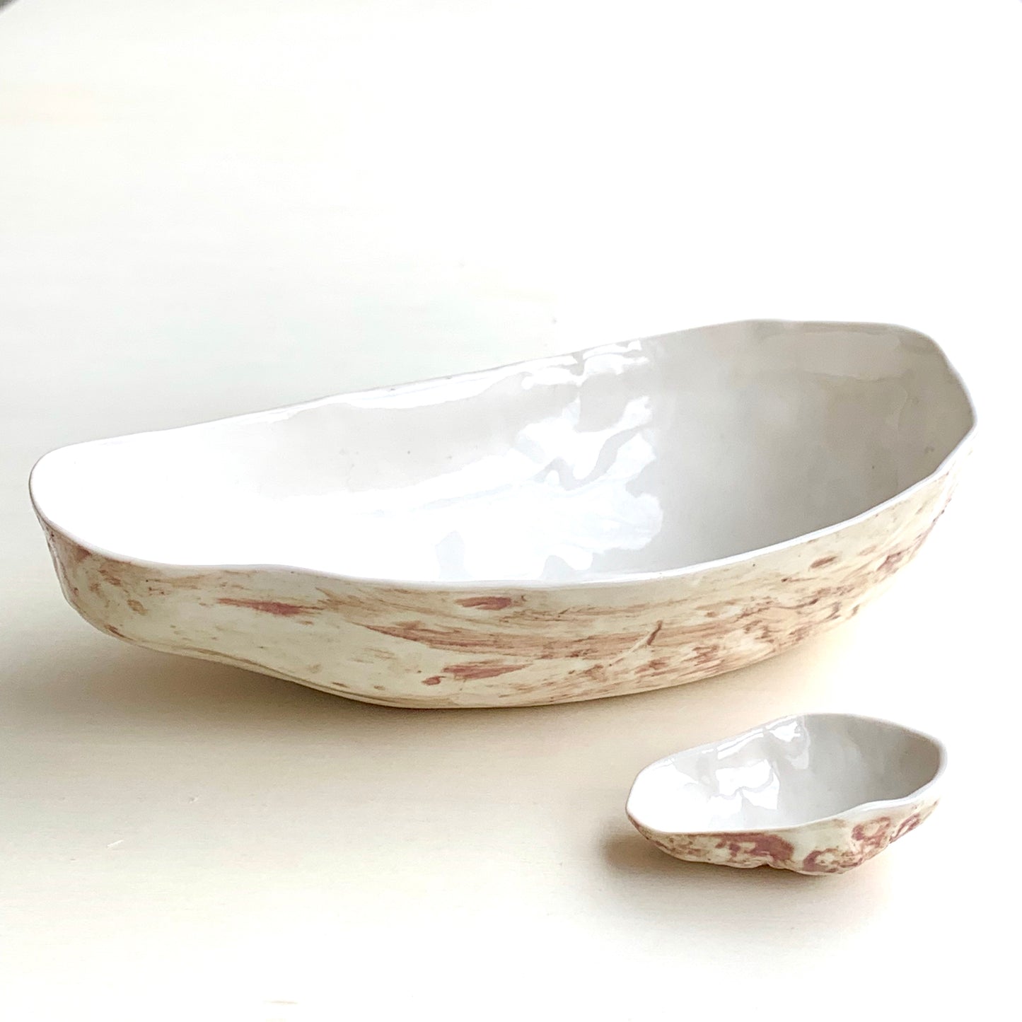 Bowl Papaya L Amazon white