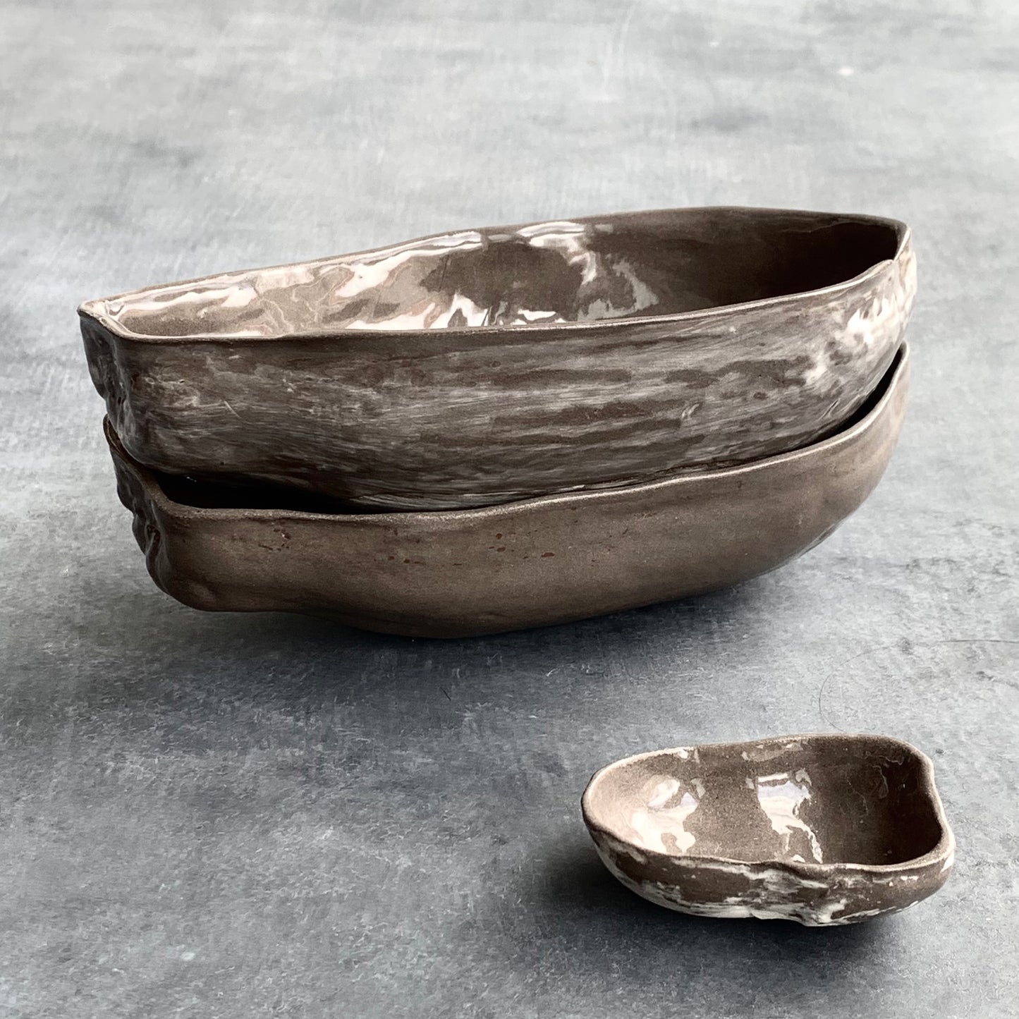 Bowl Papaya S Amazon grey-brown