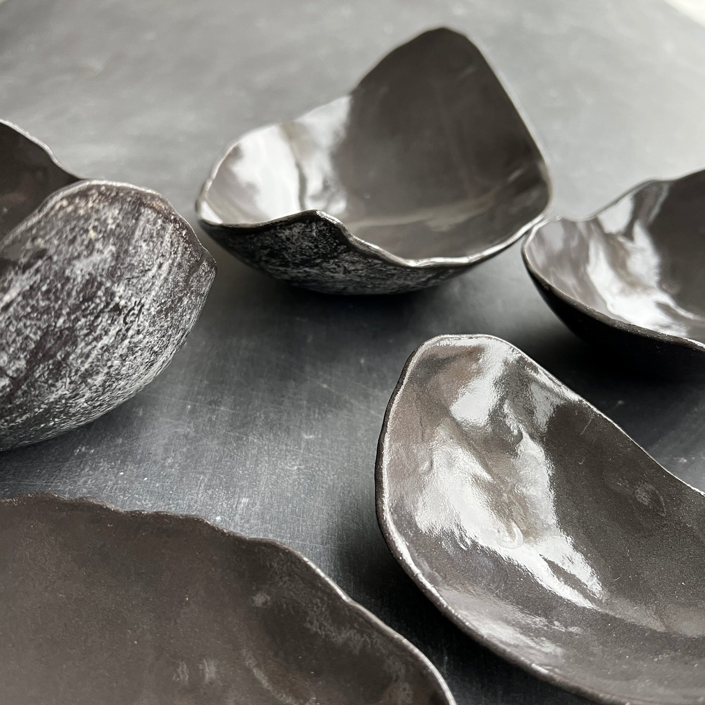 Set of bowls Fragments of the Amazon black