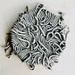 Interrooted ceramic wallsculpture SOLD