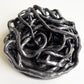 Rootweb wall sculptures black