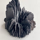 TREEHEART black ceramic forest sculpture