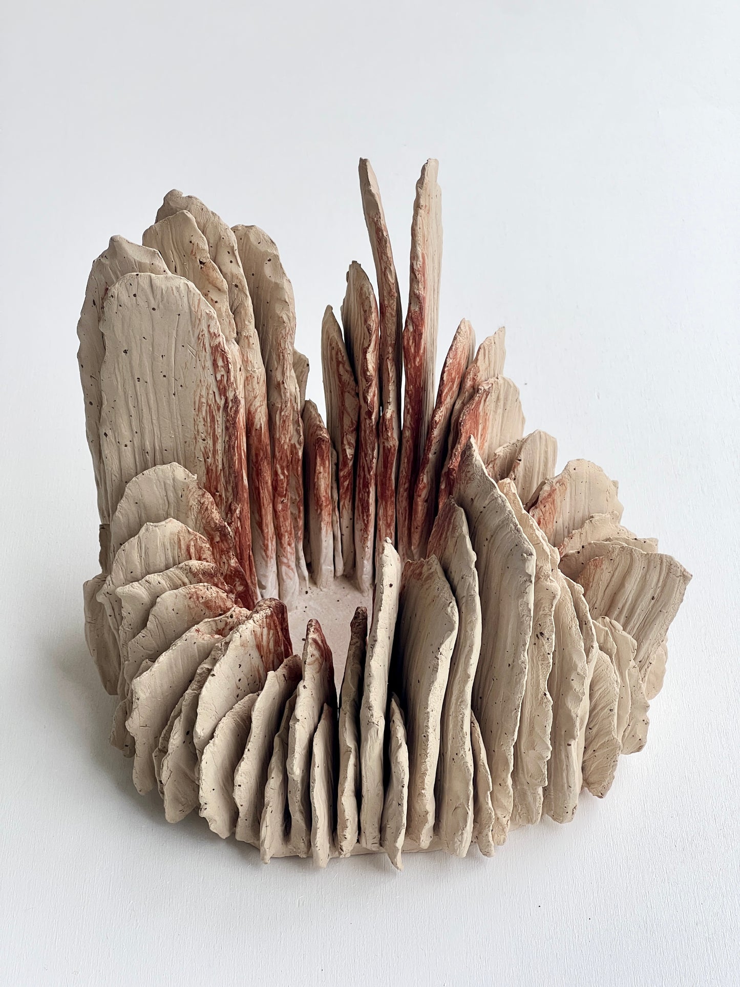 TREEHEART natural ceramic forest sculpture