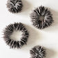 TREEHEART greybrown ceramic forest wallsculptures small SOLD